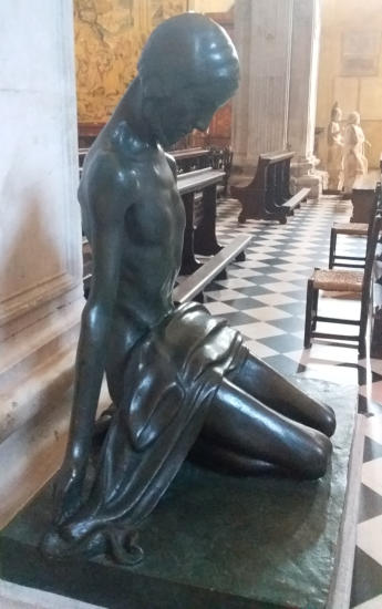 Il battesimo di Cristo | Bronzo, Basilica di Santa Maria Maggiore, Bergamo