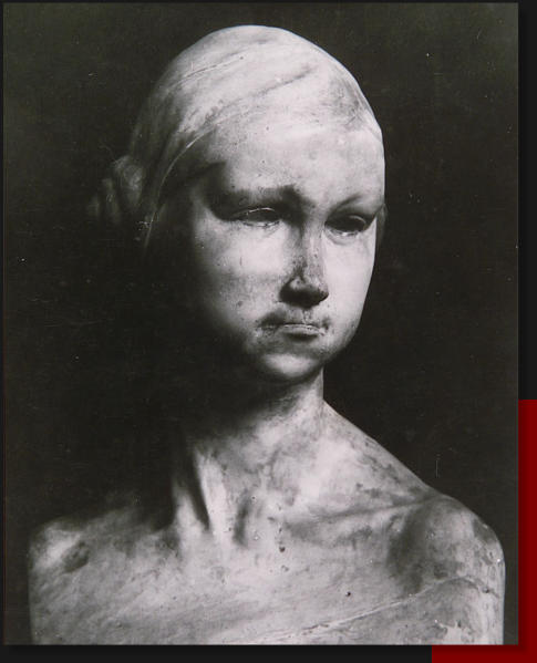 Ritratto di Enrichetta C. | 1924 | Gesso