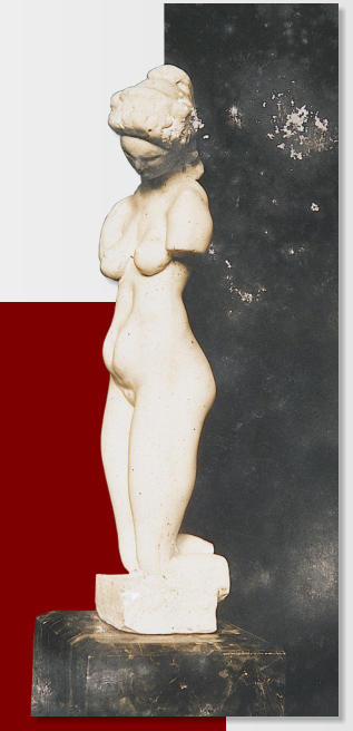 La modella | 1920 | Gesso, h cm 38